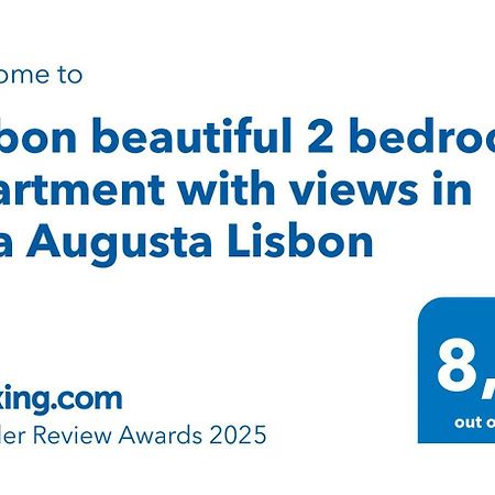 Lisbon Beautiful 2 Bedroom Apartment With Views In Rua Augusta Лиссабон Экстерьер фото